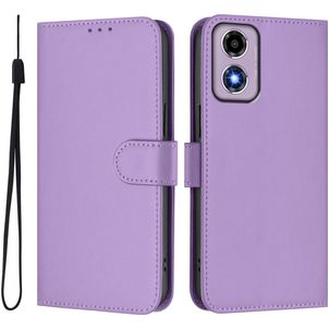 Mobigear Urban Wallet Housse Motorola Moto E14 Etui Porte-Monnaie - Lavande