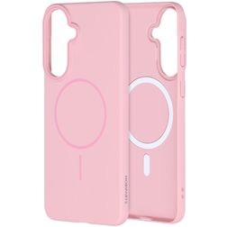 Mobiparts Slim Line Coque Samsung Galaxy A57 MagSafe Coque arrière Rigide - Blush Pink