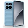 Mobigear Bumpy Coque Xiaomi 15 Pro Coque arrière en TPU Souple - Bleu