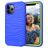 Mobigear Wave Coque iPhone 12 Pro Max Coque arrière Rigide Anti-Chocs - Bleu