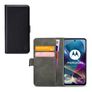 Mobilize Classic Gelly Wallet Housse Motorola Moto G200 5G Etui Porte-Monnaie - Noir