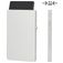 Valenta Cardprotector - Porte Cartes en en Aluminium - 5 Cartes - Compatible MagSafe - Argent
