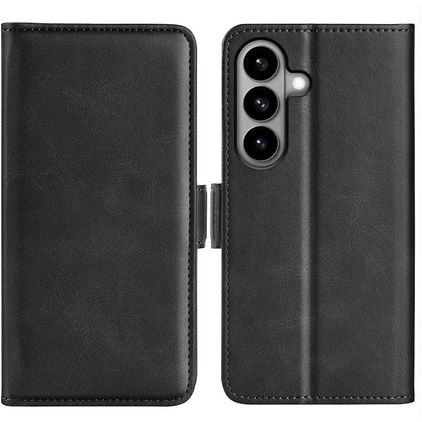 Mobigear Slim Magnet Samsung Galaxy S26 Étui Portefeuille - Noir