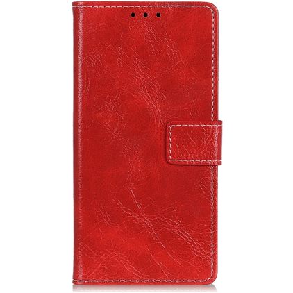 Mobigear Basic Housse Alcatel 1C (2019) Etui Porte-Monnaie - Rouge