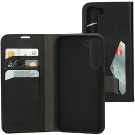 Mobiparts Classic Wallet Housse Samsung Galaxy S23 Plus Etui Porte-Monnaie - Noir