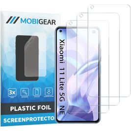 Mobigear Xiaomi Mi 11 Lite Protection d'écran Film - Compatible Coque (Lot de 3)