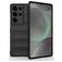 Mobigear Bumpy Coque Samsung Galaxy S25 Ultra Coque arrière en TPU Souple - Noir