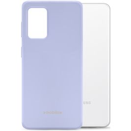 Mobilize Rubber Gelly Coque Samsung Galaxy A32 5G Coque arrière en TPU Souple - Pastel Purple