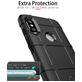 Mobigear Rugged Shield Coque Xiaomi Redmi Note 6 Pro Coque arrière en TPU Souple Anti-Chocs - Marron