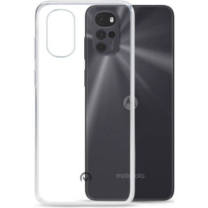 Mobilize Gelly Coque Transparente Motorola Moto G22 Coque arrière en TPU Souple - Transparent
