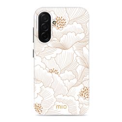 MIO Coque Samsung Galaxy A27 MagSafe Coque arrière Rigide - White Roses