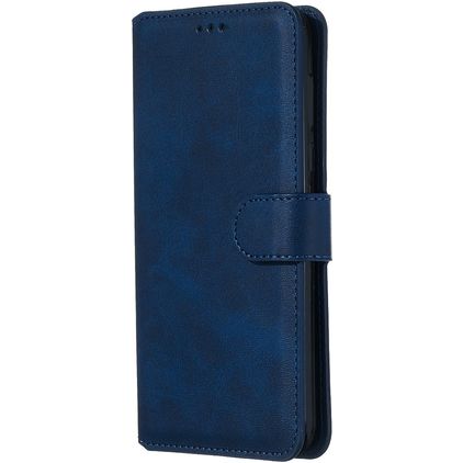 Mobigear Wallet Motorola Moto G8 Plus Étui Portefeuille - Bleu