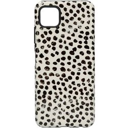 Burga Tough Coque Samsung Galaxy A22 5G Coque arrière Rigide Anti-Chocs - Almond Latte