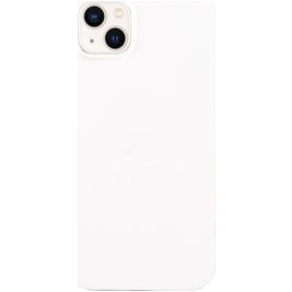 Mobigear Colors Coque iPhone 14 Coque arrière en TPU Souple - Blanc