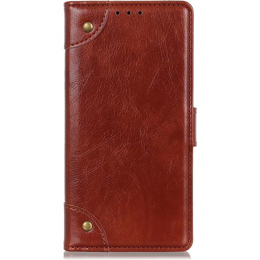 Mobigear Ranch Housse LG G8 ThinQ Etui Porte-Monnaie - Marron