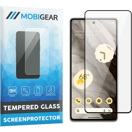 Mobigear Premium Google Pixel 7 Verre trempé Protection d'écran - Compatible Coque - Noir