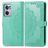 Mobigear Mandala Housse OnePlus Nord CE 2 Etui Porte-Monnaie - Vert