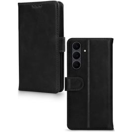 Mobilize Premium Gelly Housse Samsung Galaxy S25 FE Etui Porte-Monnaie - Noir