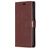 Mobigear Wallet Housse Samsung Galaxy A21s Etui Porte-Monnaie - Marron