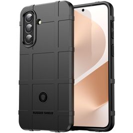 Mobigear Rugged Shield Coque Samsung Galaxy A57 Coque arrière en TPU Souple Anti-Chocs - Noir