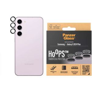 PanzerGlass Hoops Samsung Galaxy S24 Plus Verre trempé Protection Objectif Caméra - Compatible Coque