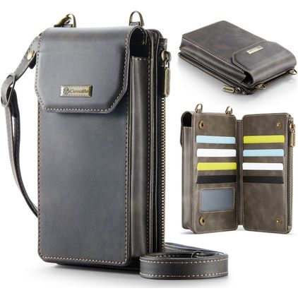 Caseme ME40 Crossbody Sac Téléphone - Large - Marron
