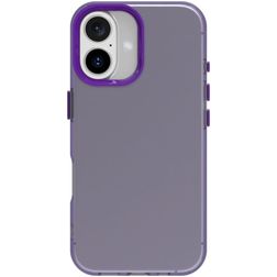 Mobigear Crystal Coque iPhone 16 Plus Coque arrière Rigide - Violet