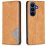 Mobigear Rhombus Slim Housse Samsung Galaxy A37 Etui - Cognac