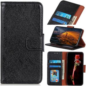 Mobigear Classy Housse Nokia C21 Plus Etui Porte-Monnaie - Noir