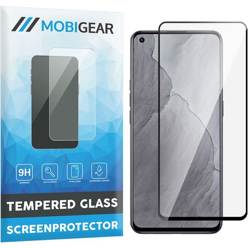 Mobigear Premium Realme GT Master Edition Verre trempé Protection d'écran - Compatible Coque - Noir