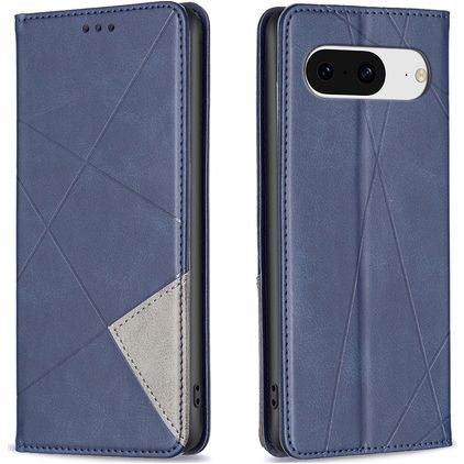 Mobigear Rhombus Slim Housse Google Pixel 8 Etui - Bleu