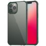 Mobigear Crystal Coque iPhone 12 Pro Max Coque arrière Rigide - Transparent / Vert