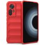 Mobigear Bumpy Coque Xiaomi 12T Coque arrière en TPU Souple - Rouge