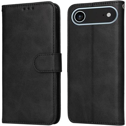 Mobigear Wallet iPhone Air Étui Portefeuille - Noir