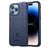 Mobigear Rugged Shield iPhone 14 Pro TPU souple Coque arrière Antichoc - Bleu