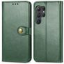 Mobigear Snap Button Housse Samsung Galaxy S25 Plus Etui Porte-Monnaie - Vert