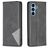 Mobigear Rhombus Slim Housse Samsung Galaxy A54 Etui - Noir