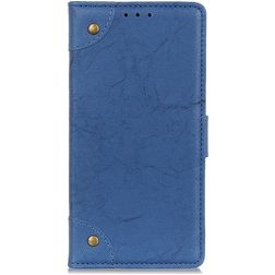 Mobigear Ranch Housse OPPO Reno 3 Pro Etui Porte-Monnaie - Bleu