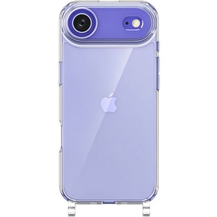 Mobigear Mix & Match Transparent iPhone Air TPU souple Coque avec cordon - Transparent