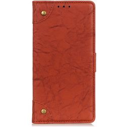 Mobigear Ranch Housse OPPO Reno 4 Pro 5G Etui Porte-Monnaie - Marron