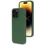 Mobiparts Coque iPhone 14 Pro Coque arrière en Silicone - Forest Green