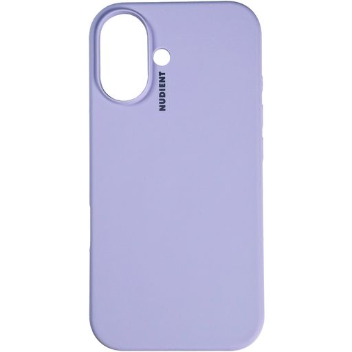 Nudient Base Coque iPhone 16 Plus Coque arrière en Silicone - Soft Purple