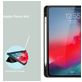 Mobigear Tri-Fold Gel Coque iPad Pro 12.9 Pouces (2018) Etui + Porte-crayon - Noir