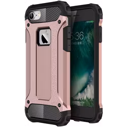 Mobigear Outdoor Coque iPhone 7 Coque arrière Rigide Anti-Chocs - Rose doré