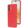 Mobiparts Coque Samsung Galaxy A33 Coque arrière en Silicone - Scarlet Red
