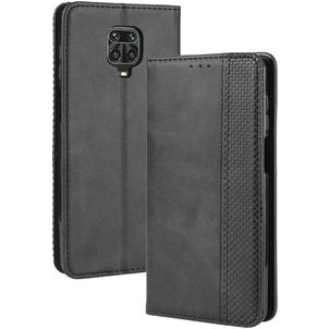 Mobigear Sensation Housse Xiaomi Redmi Note 9 Pro Etui Porte-Monnaie - Noir