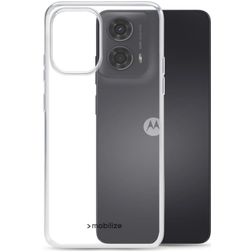 Mobilize Gelly Coque Transparente Motorola Moto G24 Coque arrière en TPU Souple - Transparent