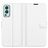 Mobigear Classic Housse OnePlus Nord 2 Etui Porte-Monnaie - Blanc