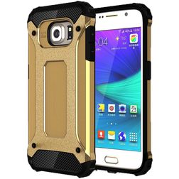 Mobigear Outdoor Coque Samsung Galaxy S6 Coque arrière Rigide Anti-Chocs - Or