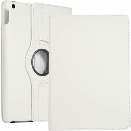 Mobigear DuoStand Coque iPad 9 (2021) Etui Rotatif - Blanc